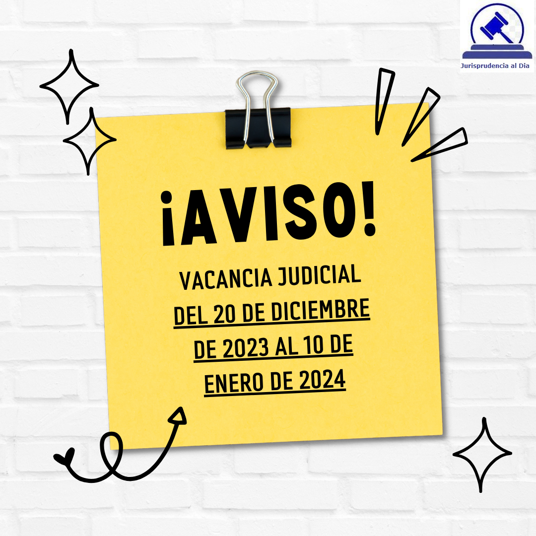 Vacancia judicial